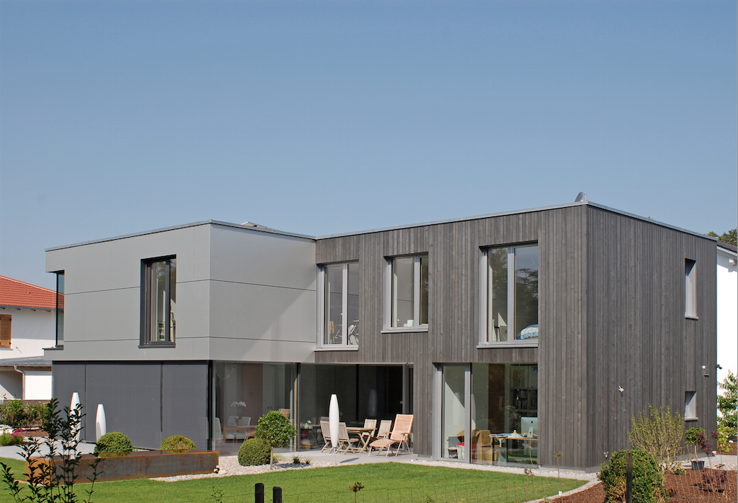 Einfamilienhaus von außen